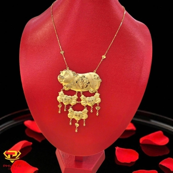 Kiềng cưới vàng 24K (mã KC 6610)